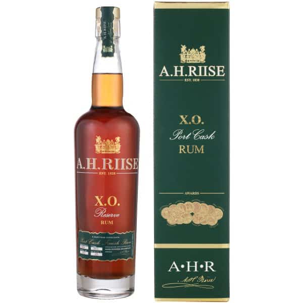 A.H. Riise Port Cask + GB 40% 0,7l Rum A.H.Riise