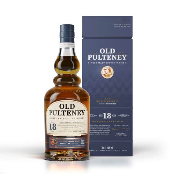 Old Pulteney 18y + GB 46% Vol. 0,7l Whisk(e)y Highland