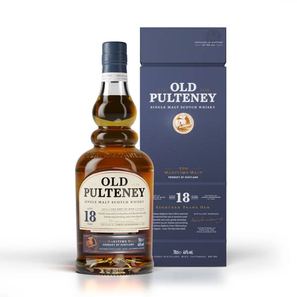 Old Pulteney 18y + GB 46% Vol. 0,7l Whisk(e)y Schottland