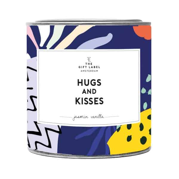 Big Candle Tin Hugs & Kisses + GB Geschenke Big Candle Tin