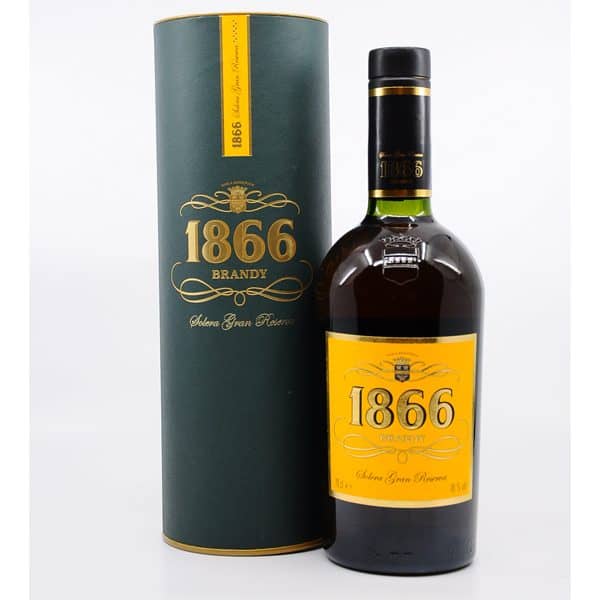 1866 Brandy Solera Gran Reserva + GB 40% Vol. 0,7l Brandy Brandy