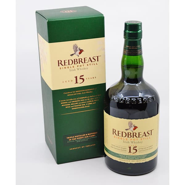 Redbreast 15y + GB 46% Vol. 0,7l Whisk(e)y Irish Whiskey