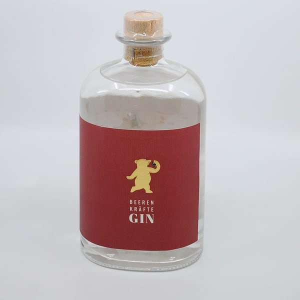 Beerenkräfte Gin 45,5% Vol. 0,5l Gin Aronia Beeren