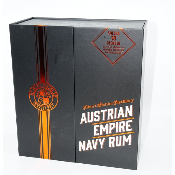 Austrian Empire Navy 18y SET 40% Vol. 0,7l Rum Austrian Empire Navy Rum