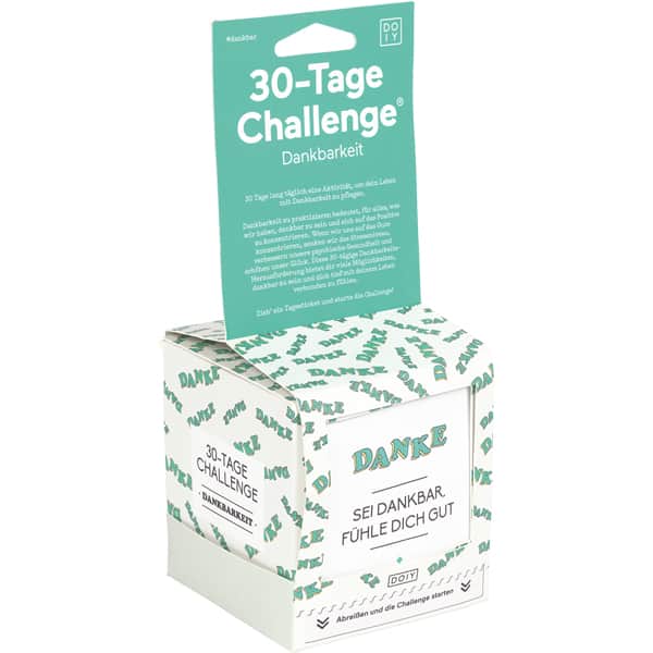 DOIY 30 Tage-Challenge DANKBARKEIT Bücher 30 Tage-Challenge