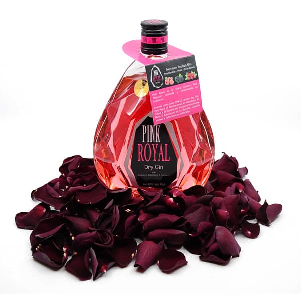 Pink Royal Dry Gin 40% Vol. 0,7l Gin Gin