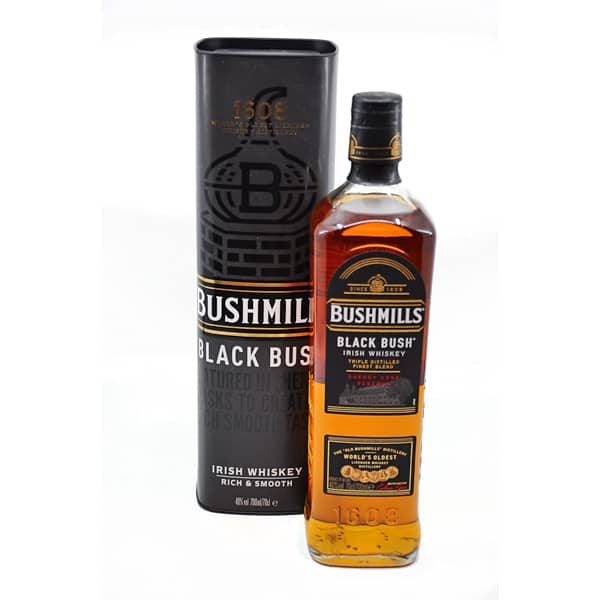 Bushmills BLACK BUSH + GB 40% Vol. 0,7l Whisk(e)y Whiskey