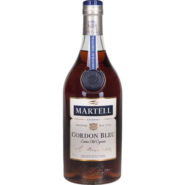 Martell Cordon Bleu + GB 40% Vol. 0,7l Cognac Brandy