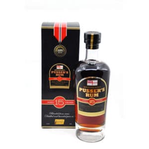 Pusser's British Navy Rum 15y + GB 40% Vol. 0,7l