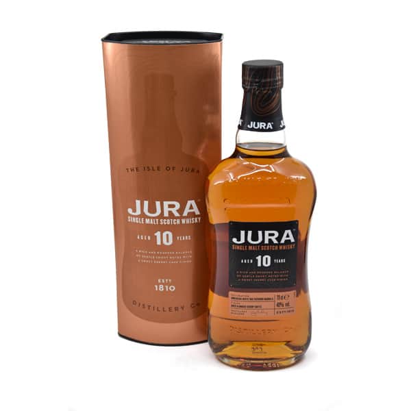 The Isle of Jura 10y + GB 40% Vol. 0,7l Whisk(e)y Schottland