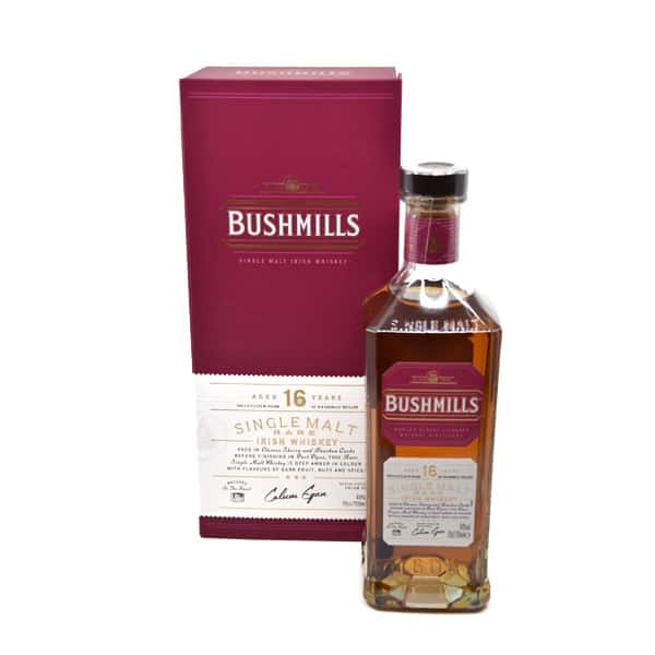 Bushmills 16y + GB 40% Vol. 0,7l Whisk(e)y Bushmills