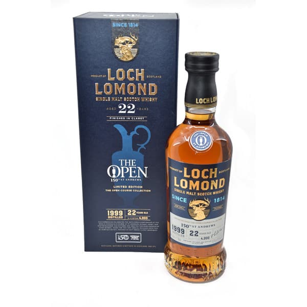 Loch Lomond 22y 150th St. Andrews Open Course Collection 2022 + GB 48,2% Vol. 0,7l Raritäten Highlands