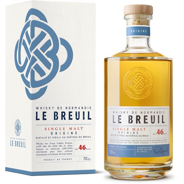 Le Breuil ORIGINE + GB 46% Vol. 0,7l Whisk(e)y Single Malt