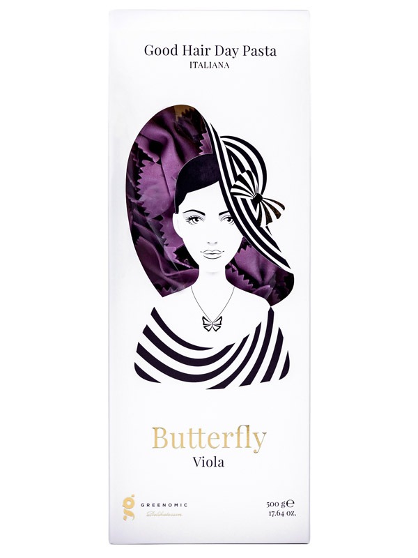 GOOD HAIR DAY PASTA Butterfly VIOLA 500g
